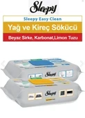 Sleepy Yüzey Temizleme Havlusu Kireç Sökücü ve Yağ Çözücü 30'Lu