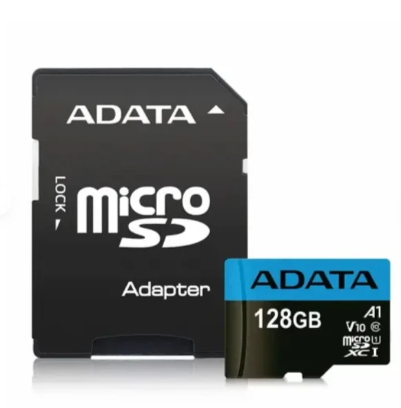 Adata Premier 128GB 100MB/S CLASS10 A1 Adaptörlü MicroSDXC Hafıza Kartı