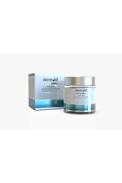 Dermokil Peeling Etkili AHA+BHA+Niacinamide Enzim Toz Peeling 50 gr