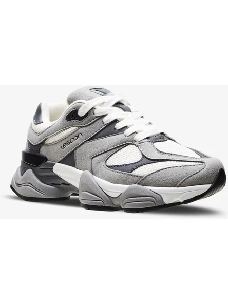 LESCON GHOST GRİ UNİSEX COMFORT CASUAL SPOR AYAKKABISI - 4