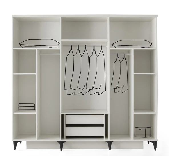 BUSE MDF YATAK ODASI TAKIMI - Resim 5