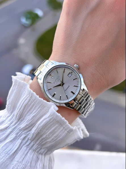 Jg.Polo Club Çelik Kasa & Kordon Kararma Ve Renk Atma Yapmaz Kadın Kol Saati+Bileklik JG04361.1 - 2