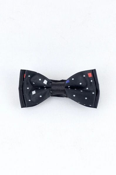 Unisex Standart Boy Desenli Çocuk Papyonu