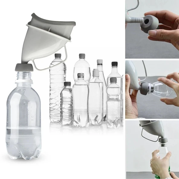 Derin Stok® Unisex Taşınabilir Hijjenik Seyahat Tuvalet Aparatı Seyahat Tuvalet Hunisi