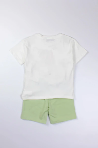 Mackays Erkek Bebek Penye Şort Takım - Resim 2