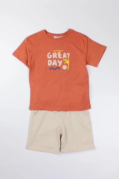 Mackays Erkek Çocuk Penye Şort Takım ürün görseli