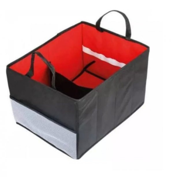 Piaggio Porter Bagaj Düzenleyici Kırmızı Bagaj Organizeri Çantası 2 Bölmeli