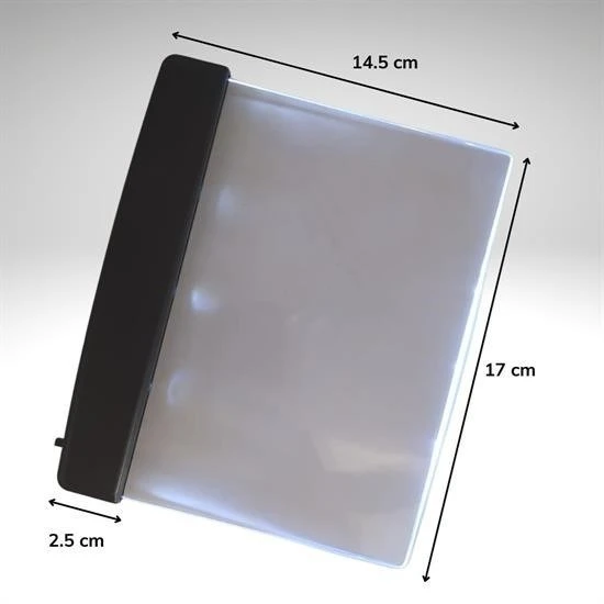 Derin Stok® Kitap Arası Okuma Işığı Led Panel Kitap Okuma Lambası - 7