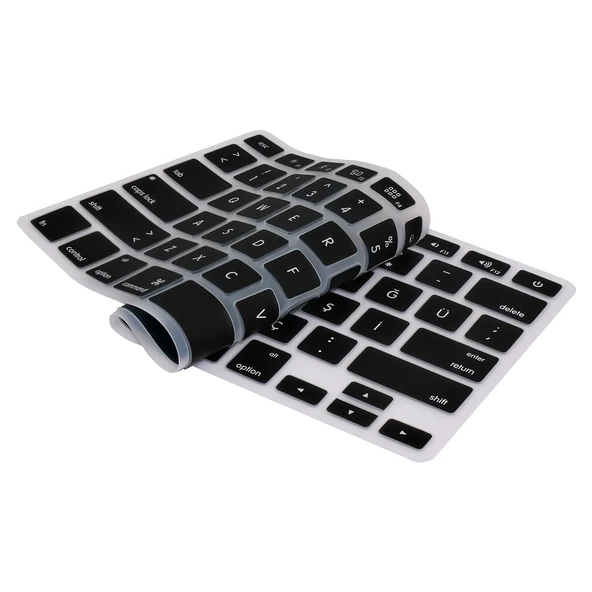 Klavye Koruyucu Apple Magic Keyboard-1 A1314 A1242 ile Uyumlu US-İngilizceden Türkçeye Çeviri