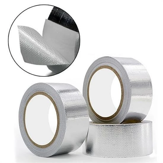 Derin Stok® 2 Mt Yüksek Sıcaklık Dayanan Su Geçirmez Çatı  Duvar Çatlak Onarıcı Yapışkan Bant Folyo 5 Cm