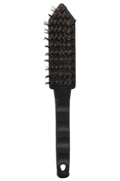 Derin Stok® Metal Tel Fırça Plastik Saplı Pas Kir Sökme Temizleme Fırçası - 10