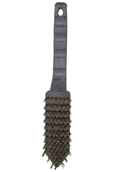 Derin Stok® Metal Tel Fırça Plastik Saplı Pas Kir Sökme Temizleme Fırçası - 9