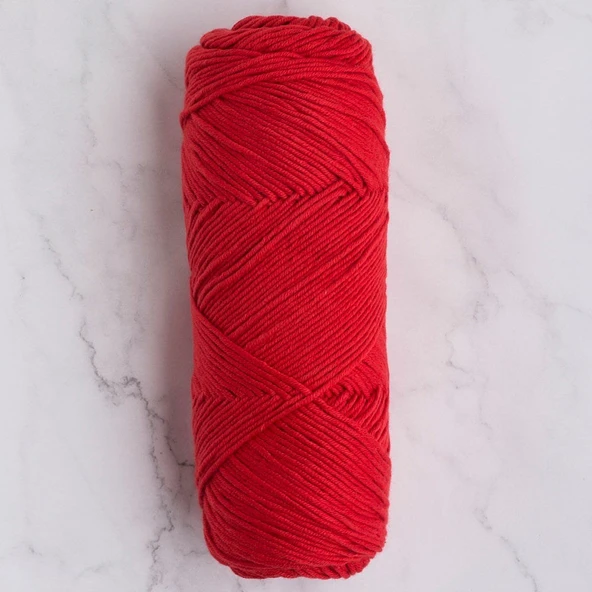 La Mia Baby Cotton Kırmızı El Örgü İpi - L033 - 33634 - 3