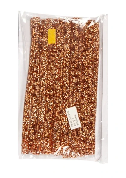 Silikon Yapışkanlı Taş Bakır 1 Metre 1 cm 5 Metre