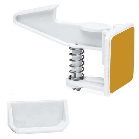 Derin Stok® Bebek Çocuk Güvenliği Korumalı Yapışkan Çekmece ve Dolap İçin Tutucu Gizli Güvenlik Kilidi