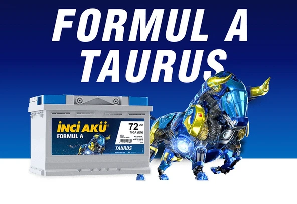 İnci Formul A Taurus 12 V 72 Ah 700 Cca En Akü