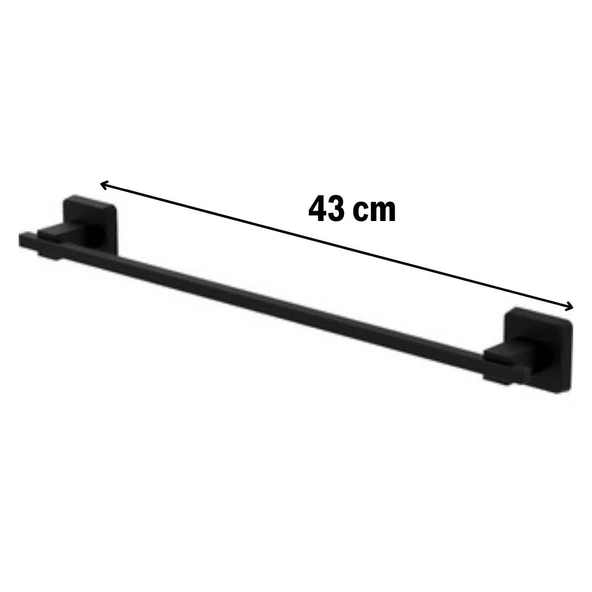 Derin Stok® Kendiliğinden Yapışkanlı Siyah Çubuk Havluluk - 5