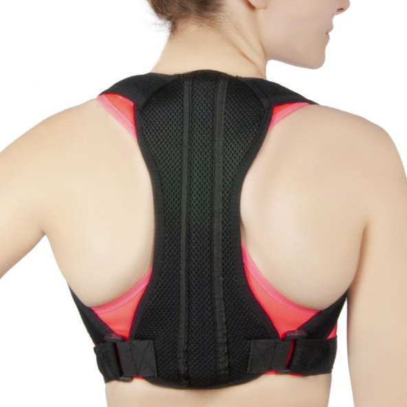 New Design Kamburluk Önleyici Balenli Spor Dik Duruş Korsesi Bel Omuz Sırt Kemeri Aparatı - Resim 2