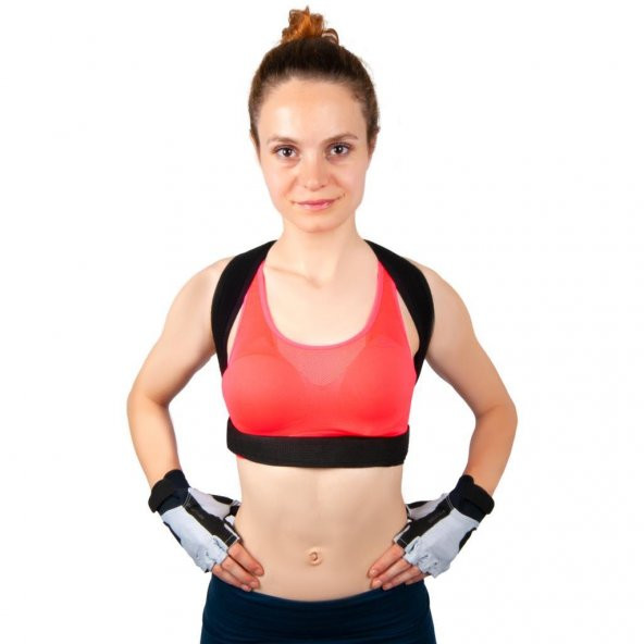 New Design Kamburluk Önleyici Balenli Spor Dik Duruş Korsesi Bel Omuz Sırt Kemeri Aparatı - Resim 3