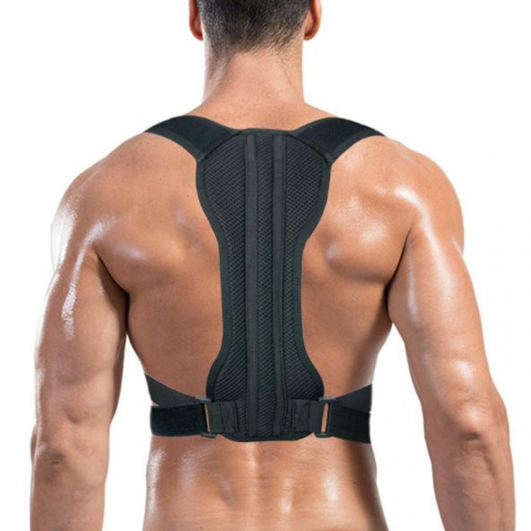 New Design Kamburluk Önleyici Balenli Spor Dik Duruş Korsesi Bel Omuz Sırt Kemeri Aparatı - Resim 5