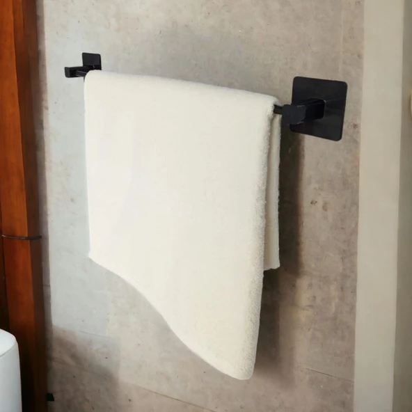 Derin Stok® Kendiliğinden Yapışkanlı Siyah Çubuk Havluluk - 2