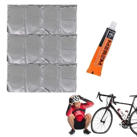 Derin Stok® 13lü Bisiklet Motorsiklet İç Lastik Yaması Soğuk Yapıştırıcılı - 2
