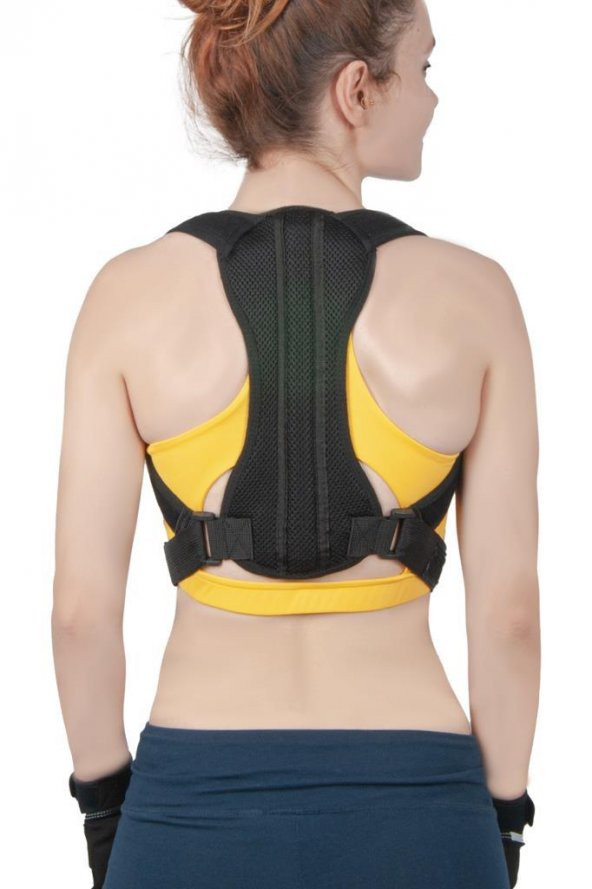 Futuristic Design Sporcu Dik Duruş Korsesi  Profesyonel Medikal Ortopedik Sırt Kamburluk Önleyici Sporcu Korsesi - Resim 3