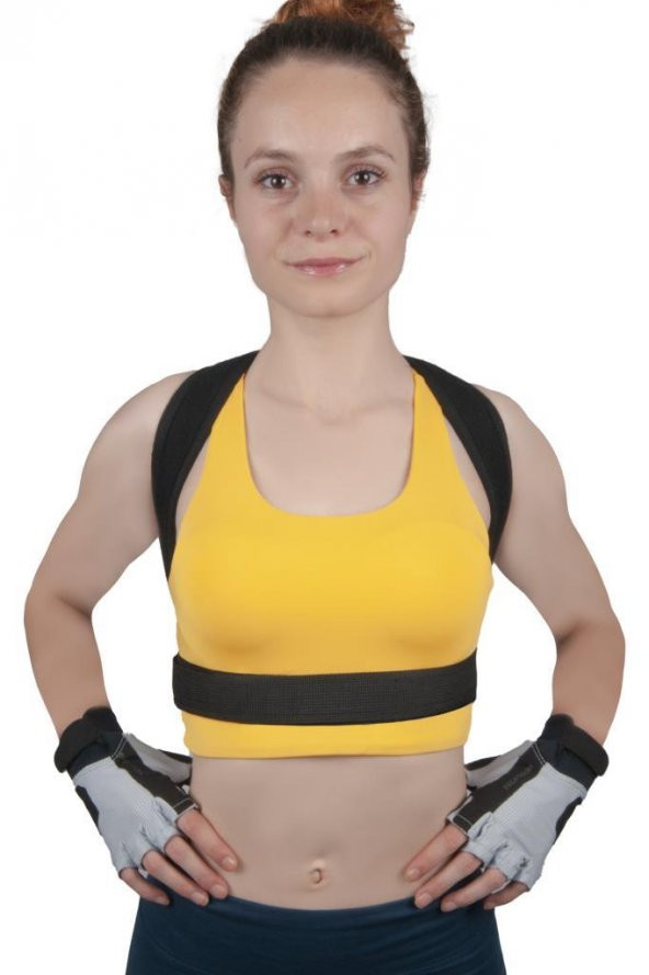 Futuristic Design Sporcu Dik Duruş Korsesi  Profesyonel Medikal Ortopedik Sırt Kamburluk Önleyici Sporcu Korsesi - Resim 5