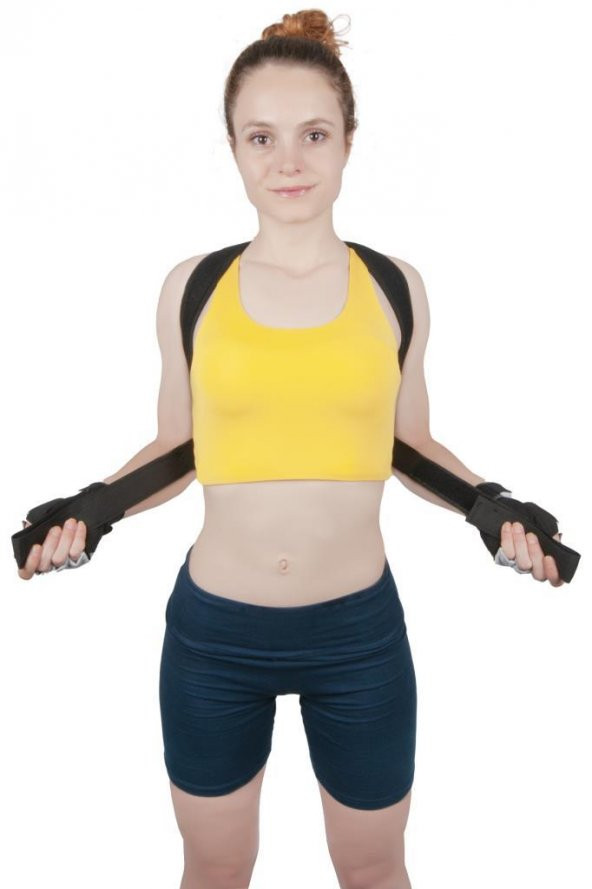 Futuristic Design Sporcu Dik Duruş Korsesi  Profesyonel Medikal Ortopedik Sırt Kamburluk Önleyici Sporcu Korsesi - Resim 7