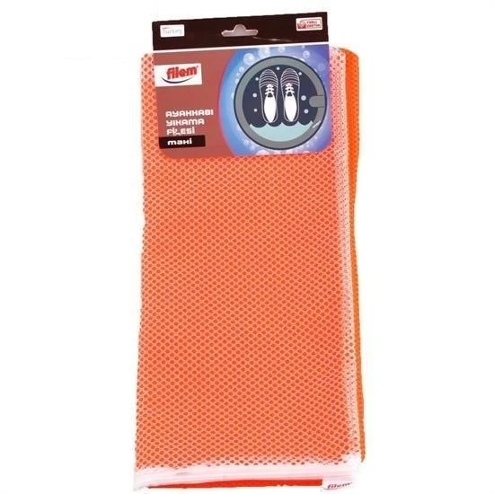 Derin Stok® Çamaşır Makinesi İçinde Ayakkabı Terlik Yıkama Filesi  Fermuarlı - 5