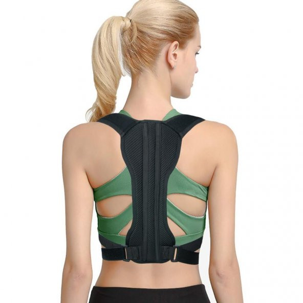 Unisex Medikal Korse Ortopedik Kamburluk Önleyici Sırt Dik Duruş Korsesi Corset Award - Resim 6
