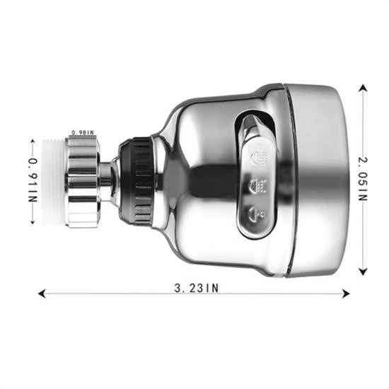 Derin Stok® 360Derece Dönebilen 3 Kademeli Tasarruflu Musluk Başlığı - 7