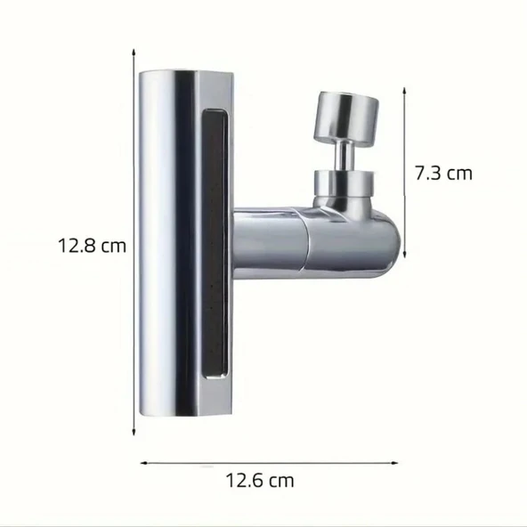 Derin Stok® 3 Farklı Modlu Çok Amaçlı Musluk Adaptörü Evrensel Musluk Başlığı Şelale Musluk - 5