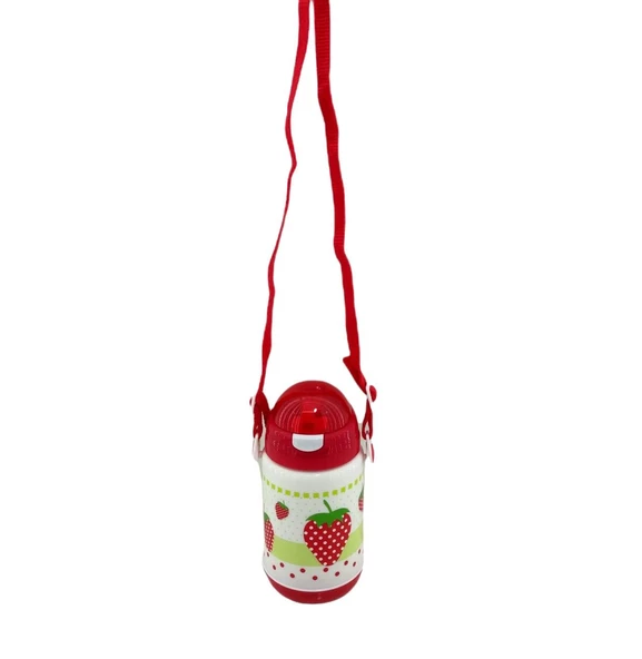 Masis Kırmızı Termos Özellikli 320 Ml. İçi Çelik Matara - 5