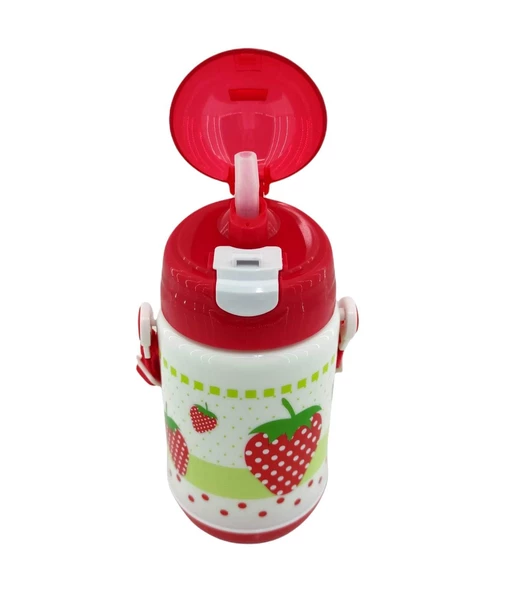 Masis Kırmızı Termos Özellikli 320 Ml. İçi Çelik Matara - 2