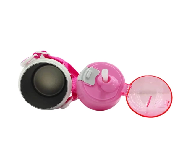 Masis Pembe Termos Özellikli 320 Ml. İçi Çelik Matara - 3