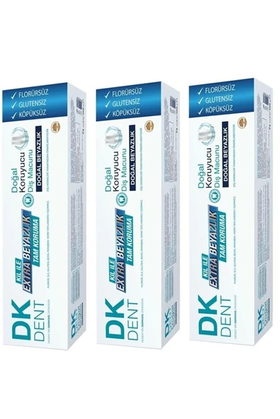 Dk Dent Klasik Diş Macunu 75ml X3