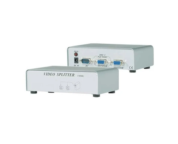S-LINK MSV-1215 2 VGA 150Mhz Monitör Çoklayici