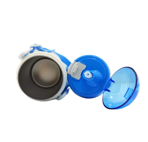 Masis Mavi Termos Özellikli 320 Ml. İçi Çelik Matara - 3