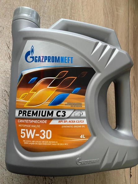 Gazpromneft Premıum 5W30 C3 4 Litre Motor Yağı - 2024 - 2