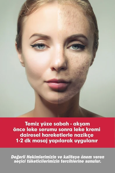 CLINIC LEKE KREMİ 75ML + LEKE SERUMU 50ML - 5