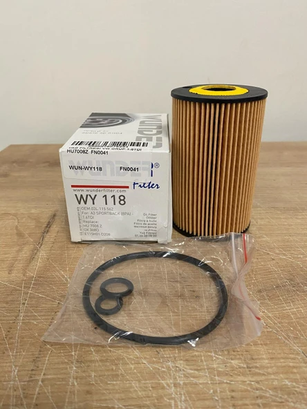 WUNDER WY118 Yağ Filtresi 1.6TDI Volkswagen Grubu