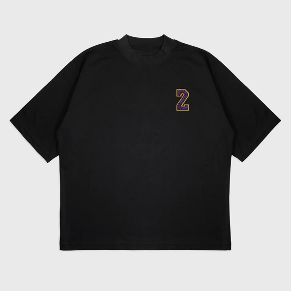 Oversize 'Kawhi Leonard' Baskılı T-Shırt - 4