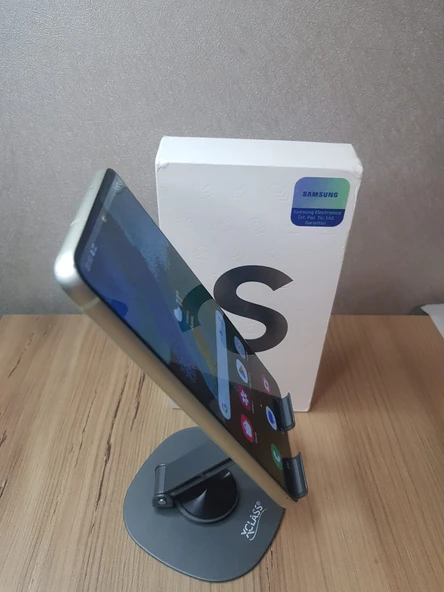 YENİLENMİŞ SAMSUNG S21 FE 128GB YEŞİL KUTULU FATURALI GARANTİLİDİR - 4