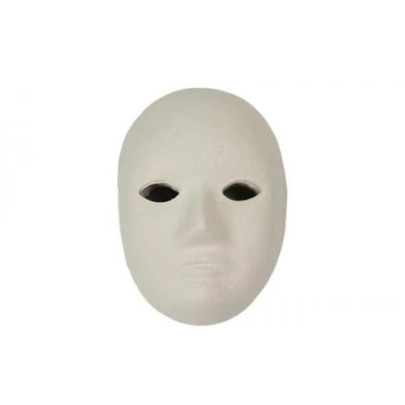 Boyanabilir Karton Yüz Maske (1 adet)
