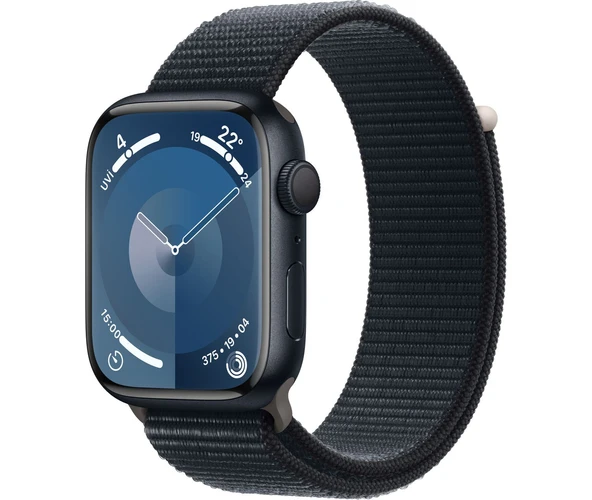 Watch Seri 9 Gps 45MM Gece Yarısı Alüminyum Kasa Spor Loop MR9C3TU/A