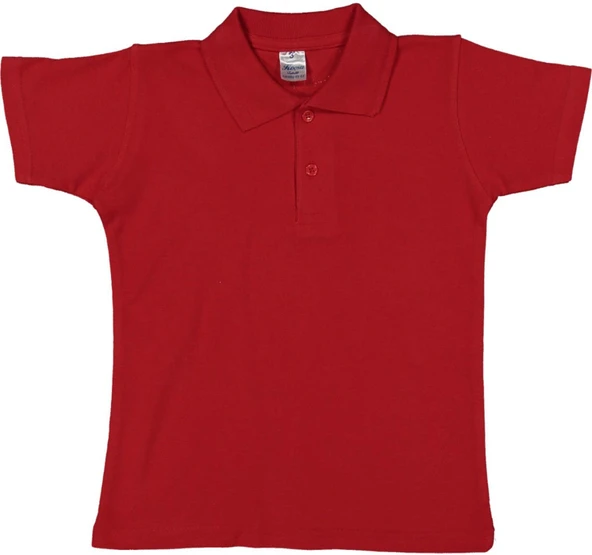 Kolej Kırmızı Polo Yaka Tişöt BGL-ST04550 - 3