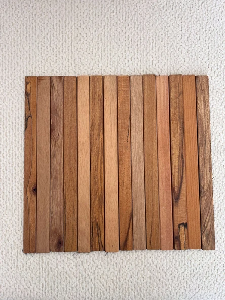 Koltuk Kenarı Katlanabilir Yan Sehpa – Portatif Ahşap Tepsi - 30x40 cm - 3