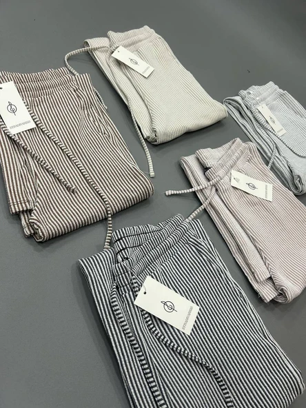 çizgili pantolon - 2