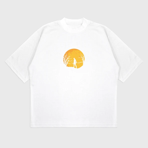 Oversize 'Lıon' T-Shırt - 4